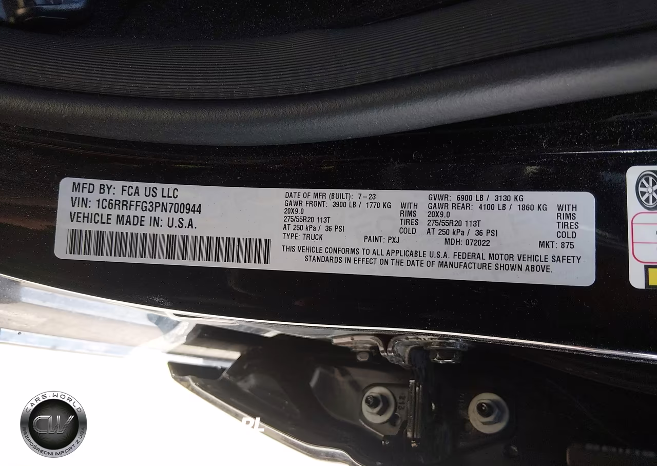 2023 Ram 1500 Big Horn 4X4 5'7 Box VIN:1C6RRFFG3PN700944 - 9