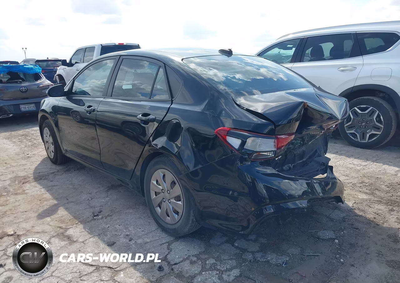 2020 Kia Rio S VIN:3KPA24AD1LE328742 - 3