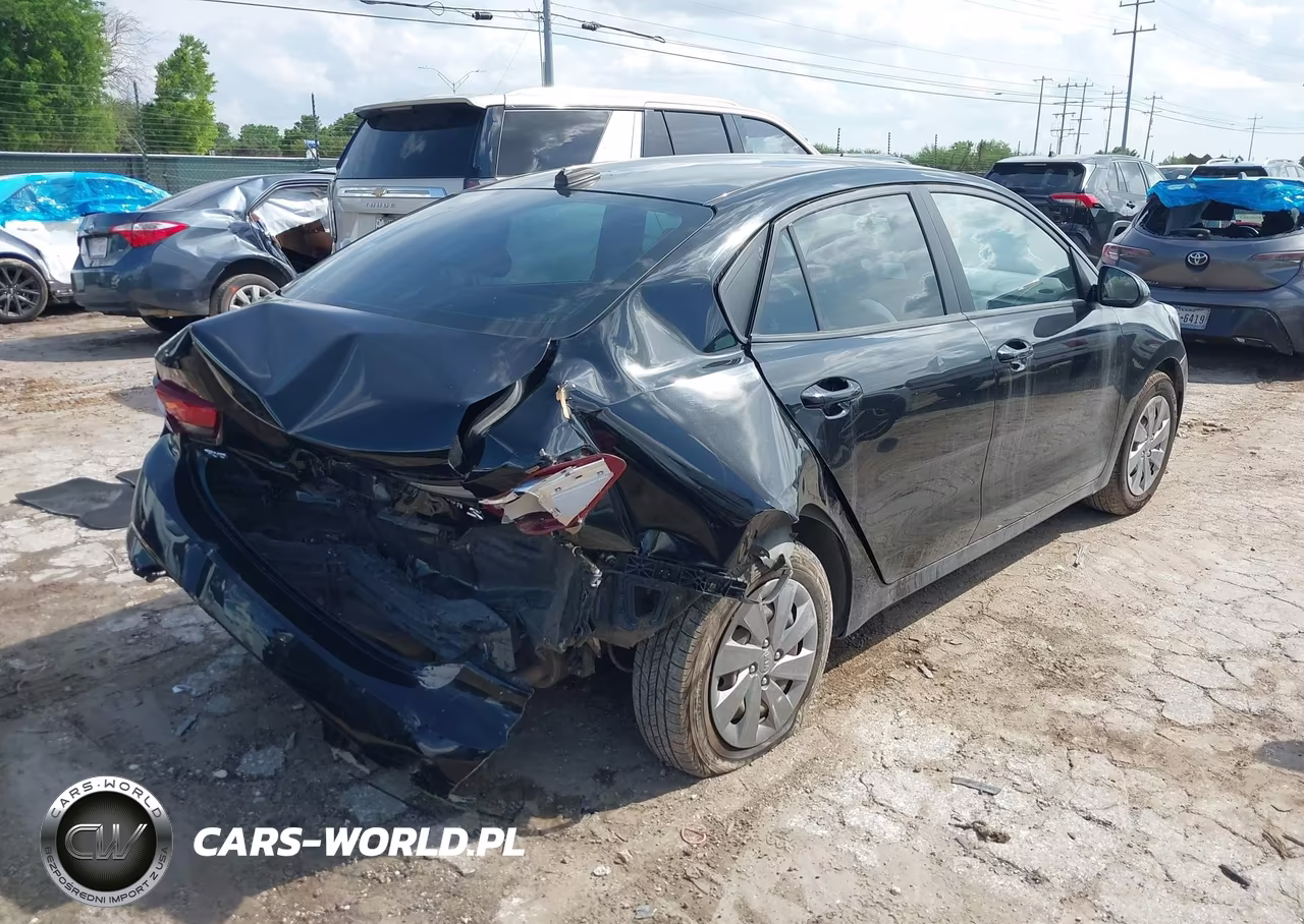 2020 Kia Rio S VIN:3KPA24AD1LE328742 - 4