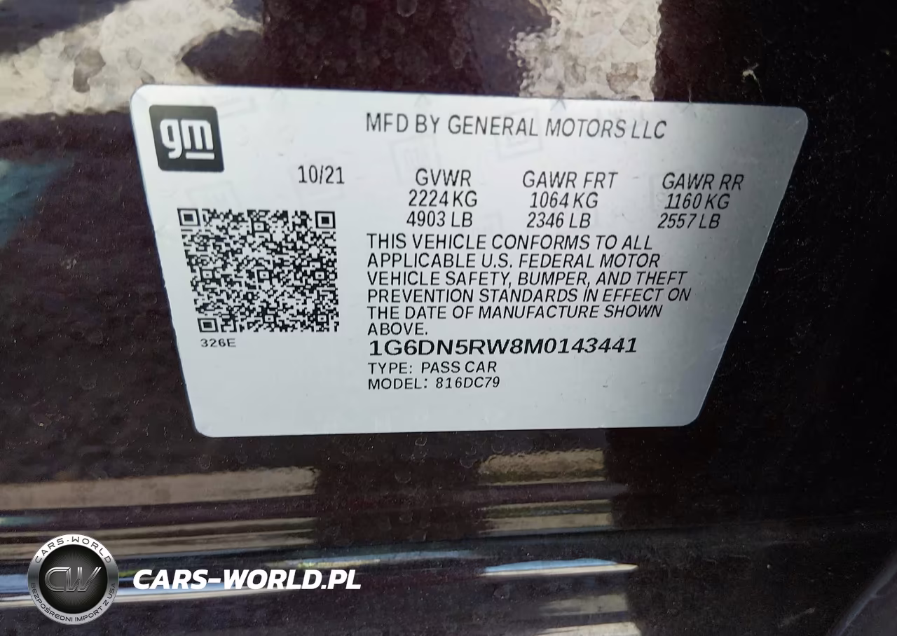 2021 Cadillac Ct5 Premium Luxury VIN:1G6DN5RW8M0143441 - 9