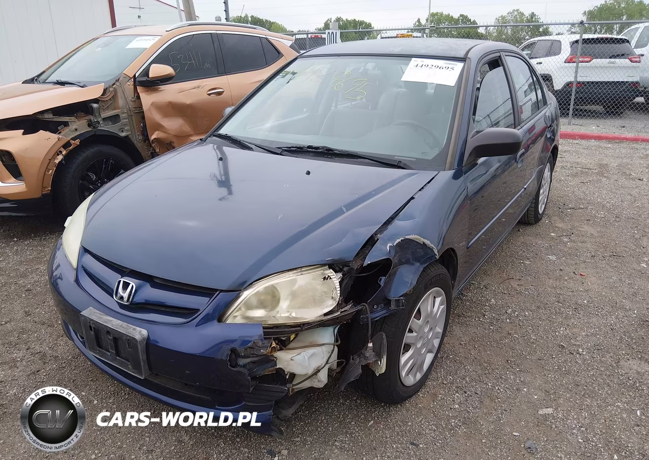 2004 Honda Civic Lx VIN:2HGES16614H635412 - 2