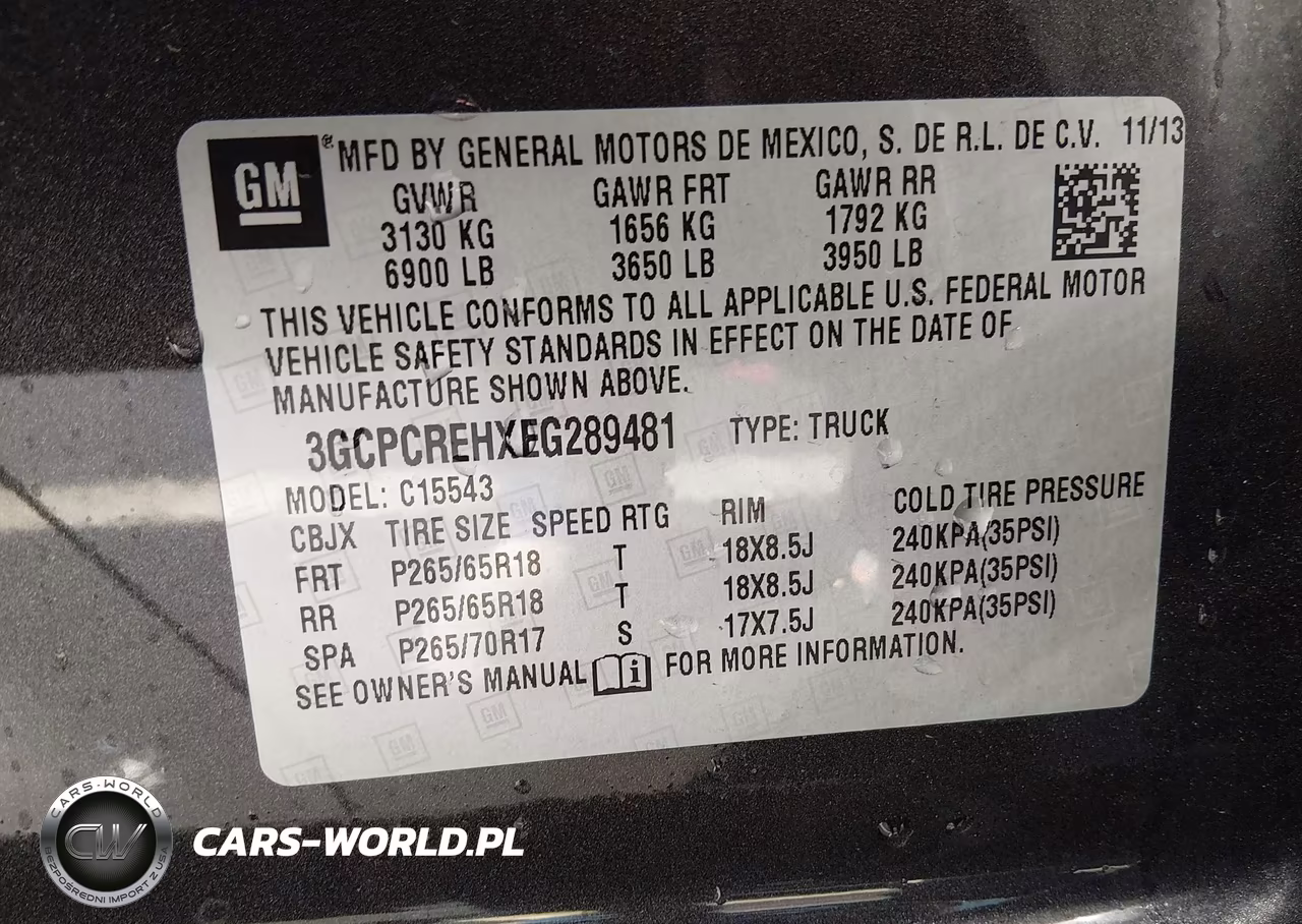 2014 Chevrolet Silverado 1500 1Lt VIN:3GCPCREHXEG289481 - 9