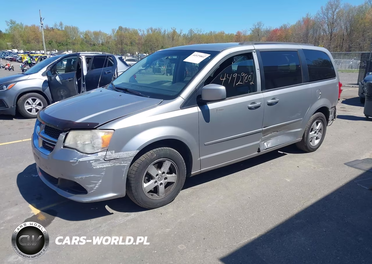 2013 Dodge Grand Caravan Sxt VIN:2C4RDGCG3DR627008 - 2
