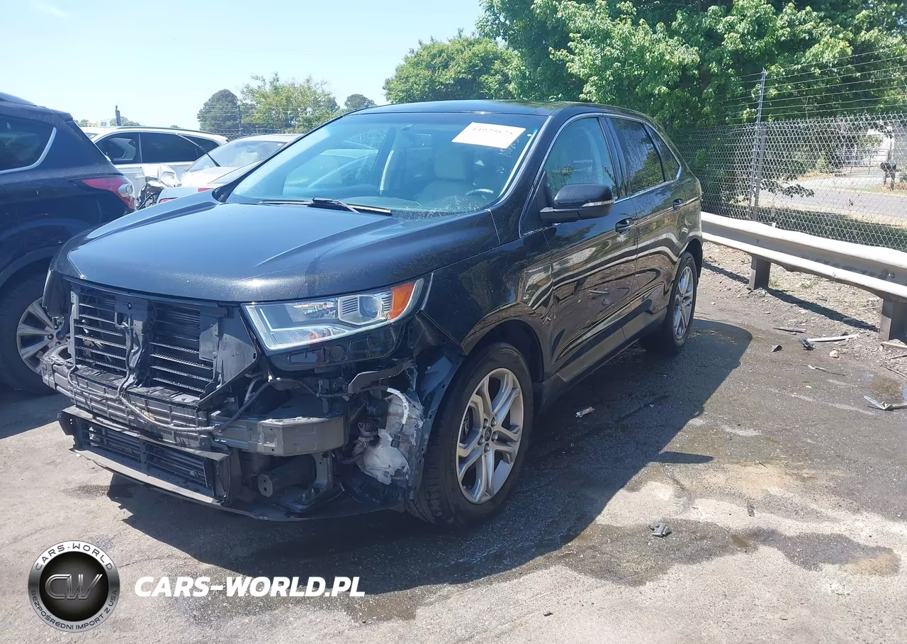 2015 Ford Edge Titanium VIN:2FMTK3K91FBC01803 - 2