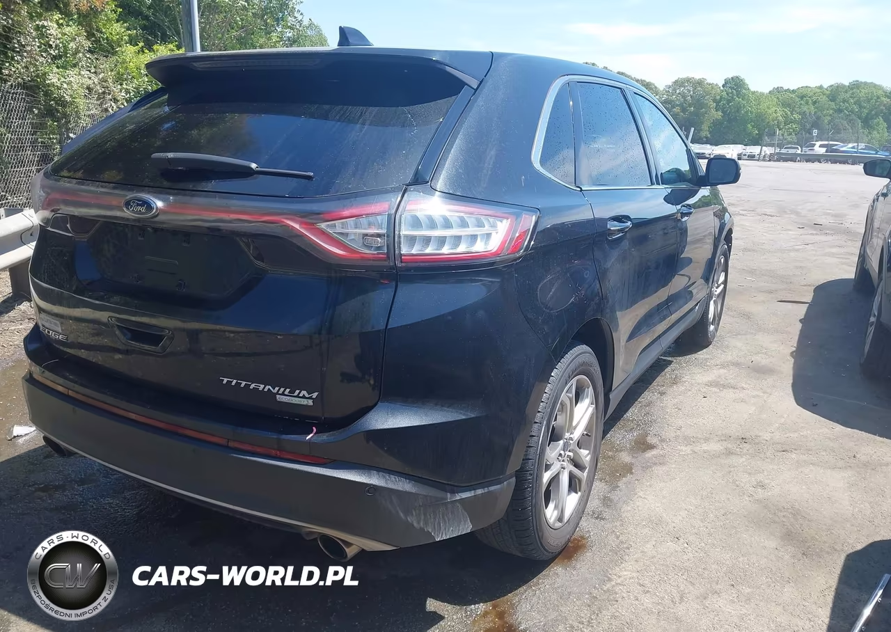 2015 Ford Edge Titanium VIN:2FMTK3K91FBC01803 - 4