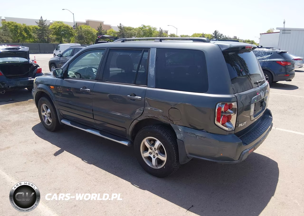 2006 Honda Pilot Ex-L VIN:2HKYF18706H559746 - 3