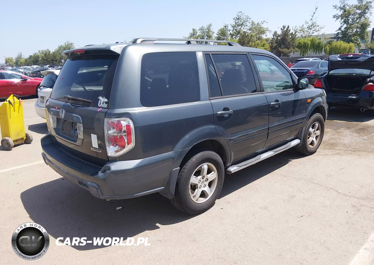 2006 Honda Pilot Ex-L VIN:2HKYF18706H559746 - 4