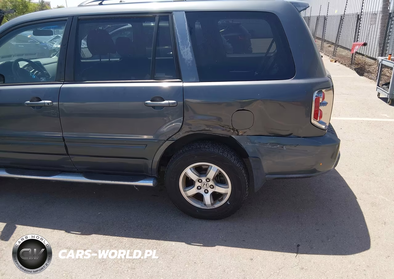 2006 Honda Pilot Ex-L VIN:2HKYF18706H559746 - 6