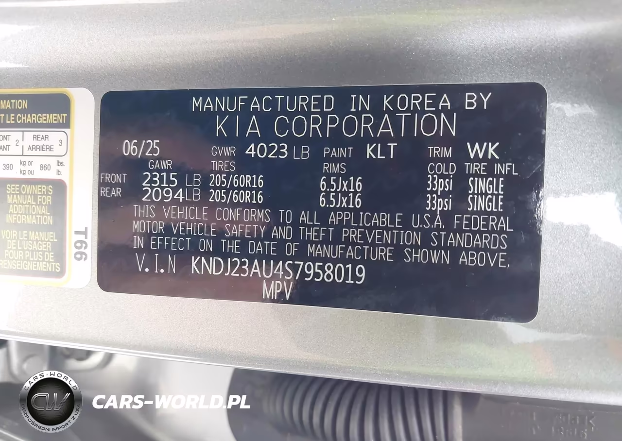 2025 Kia Soul Lx-S VIN:KNDJ23AU4S7958019 - 9