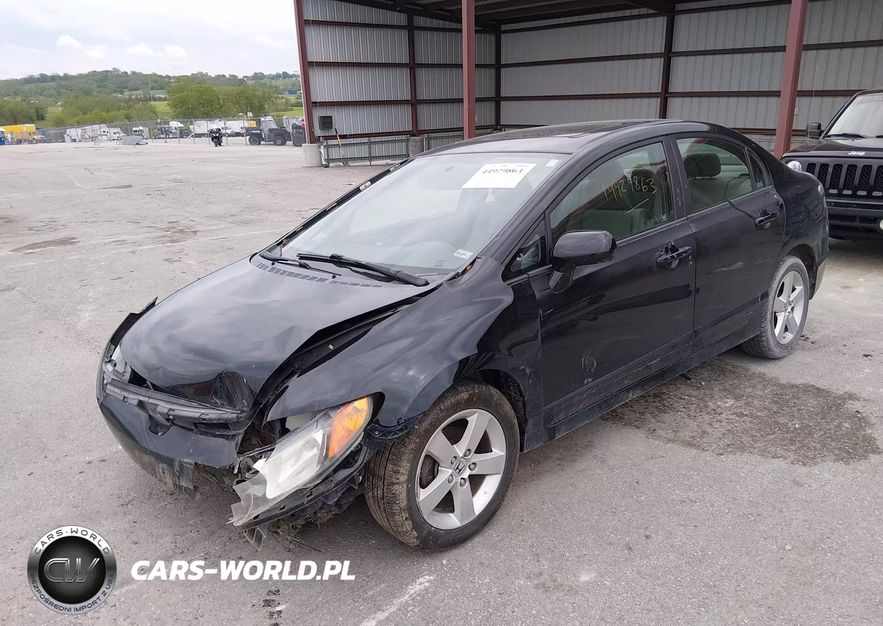 2008 Honda Civic Ex VIN:1HGFA16818L017458 - 2