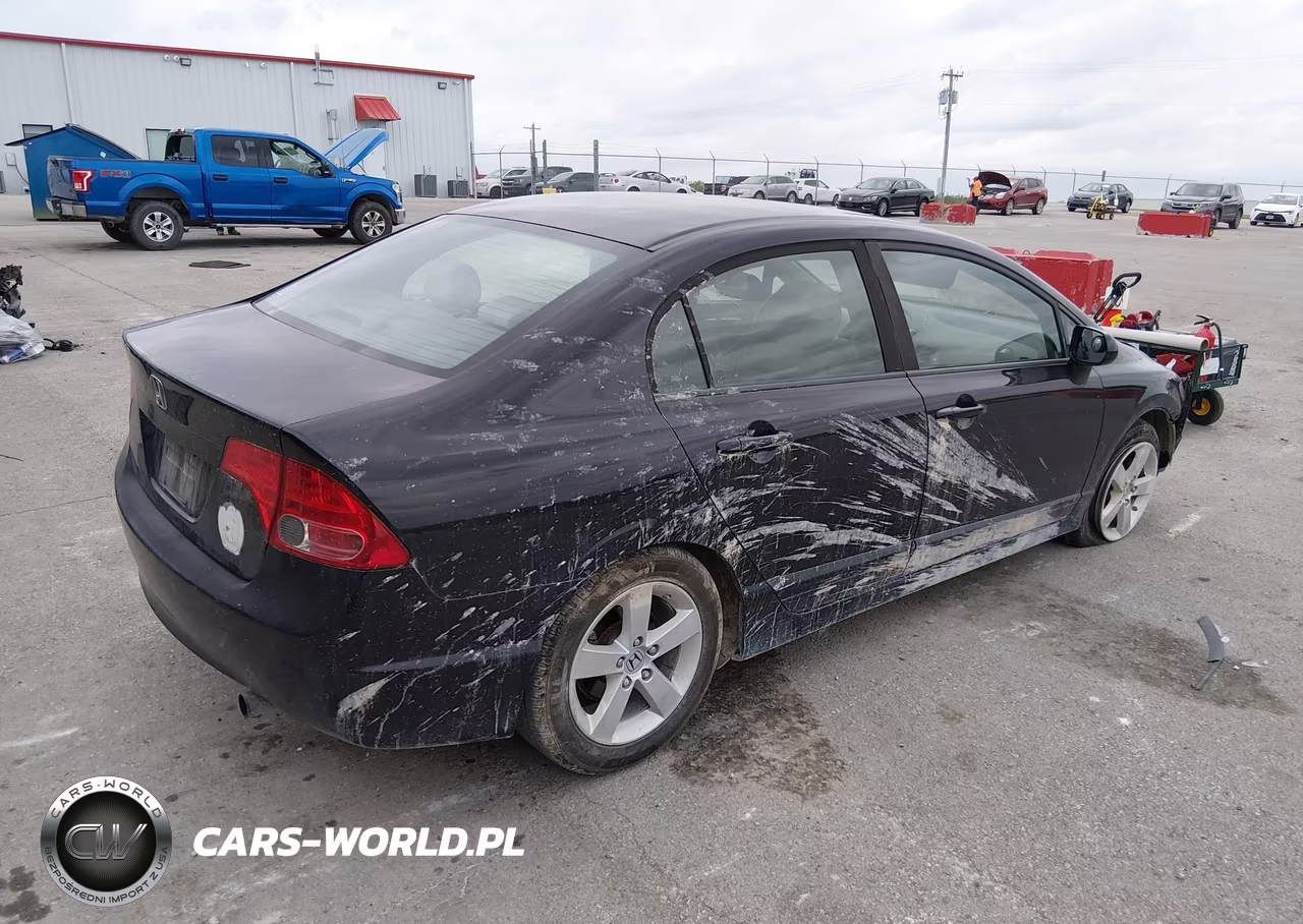 2008 Honda Civic Ex VIN:1HGFA16818L017458 - 4