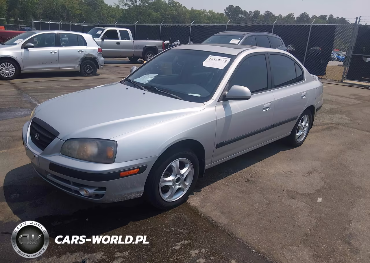 2004 Hyundai Elantra Gls-Gt VIN:KMHDN46D14U891155 - 2