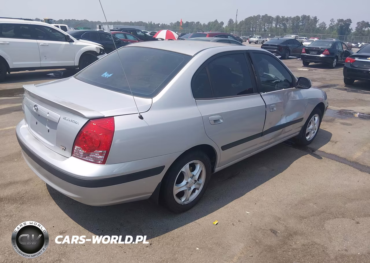 2004 Hyundai Elantra Gls-Gt VIN:KMHDN46D14U891155 - 4