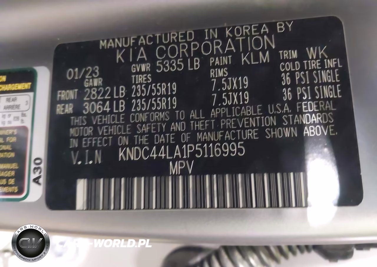 2023 Kia Ev6 Gt-Line VIN:KNDC44LA1P5116995 - 9