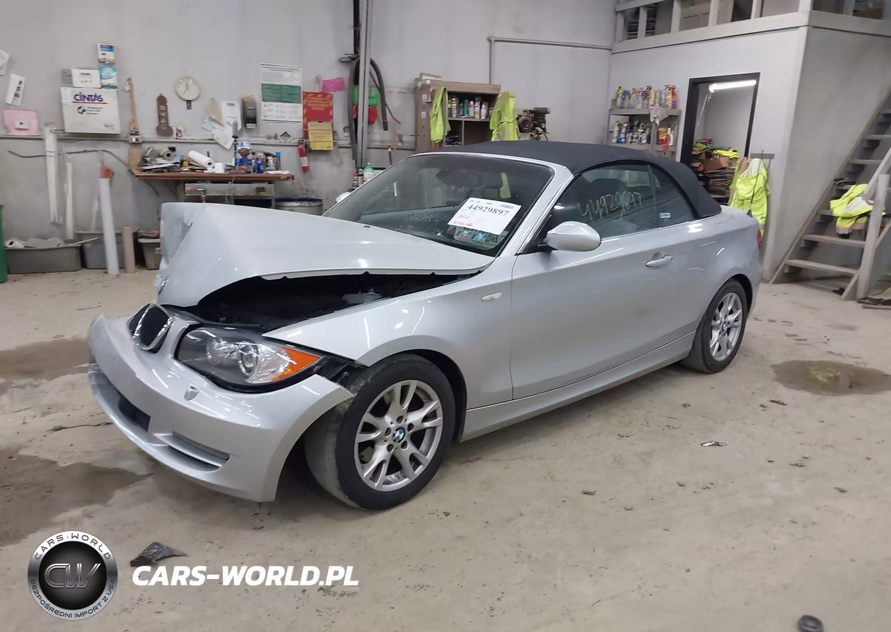2008 BMW 128I VIN:WBAUL73558VE89759 - 2