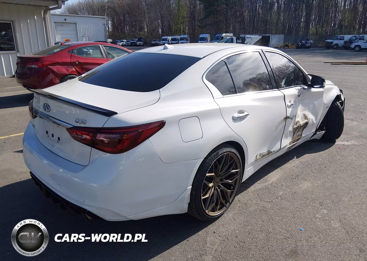 2019 Infiniti Q50 3.0T Luxe VIN:JN1EV7AR1KM552487 - 4