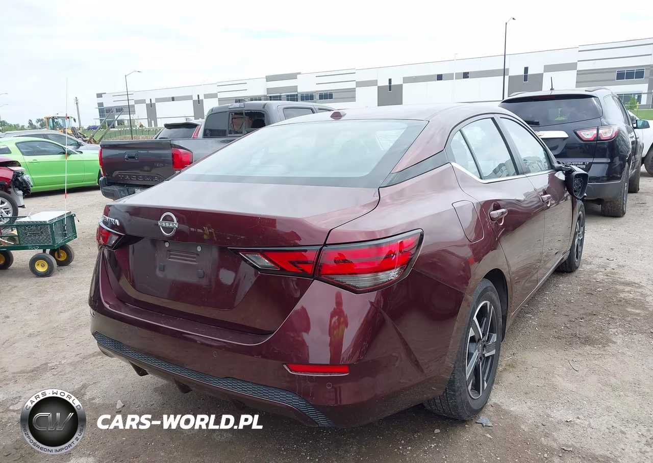 2025 Nissan Sentra Sv VIN:3N1AB8CV5SY288775 - 4