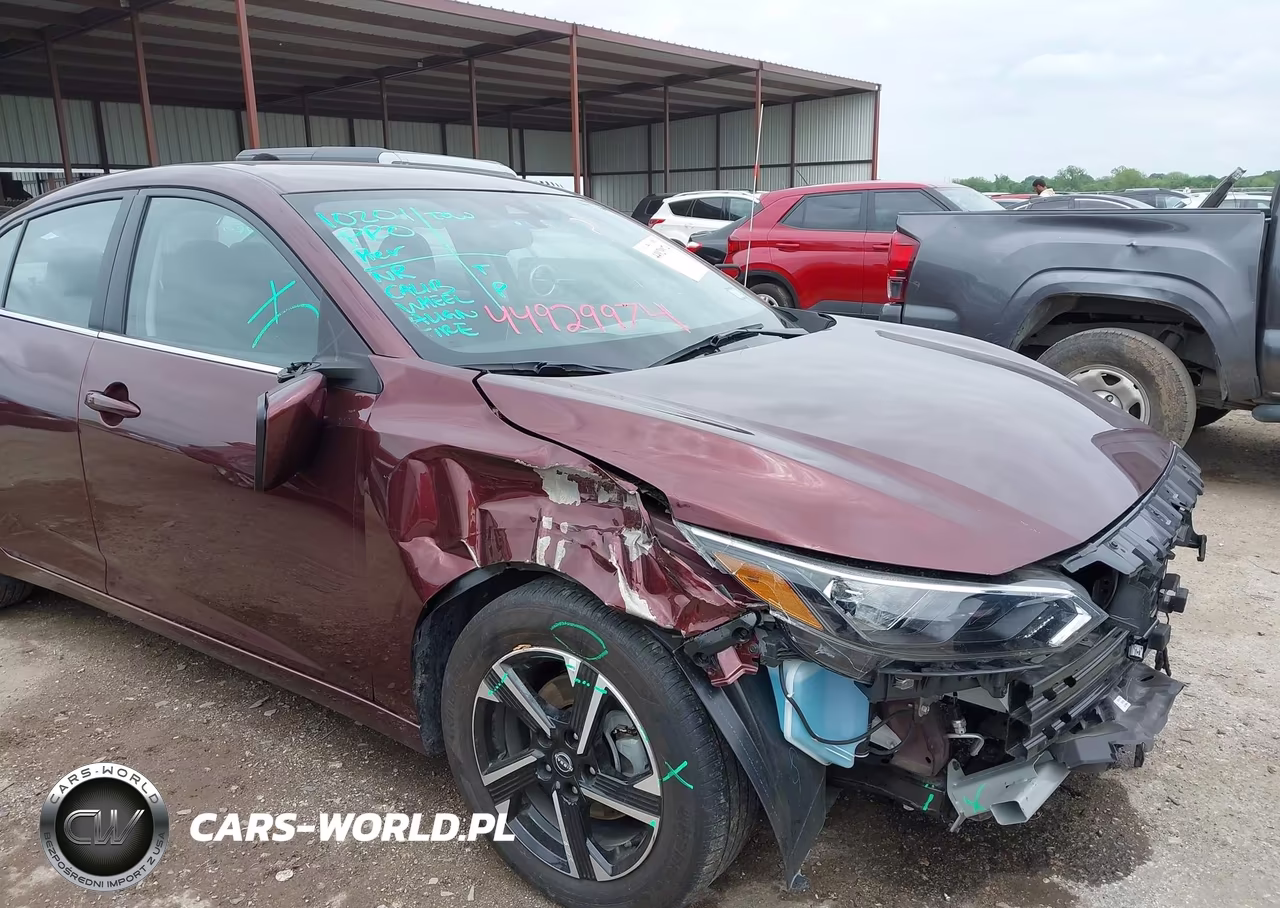 2025 Nissan Sentra Sv VIN:3N1AB8CV5SY288775 - 6