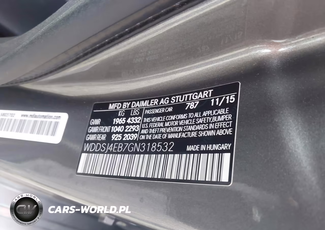 2016 Mercedes-Benz Cla 250 VIN:WDDSJ4EB7GN318532 - 9