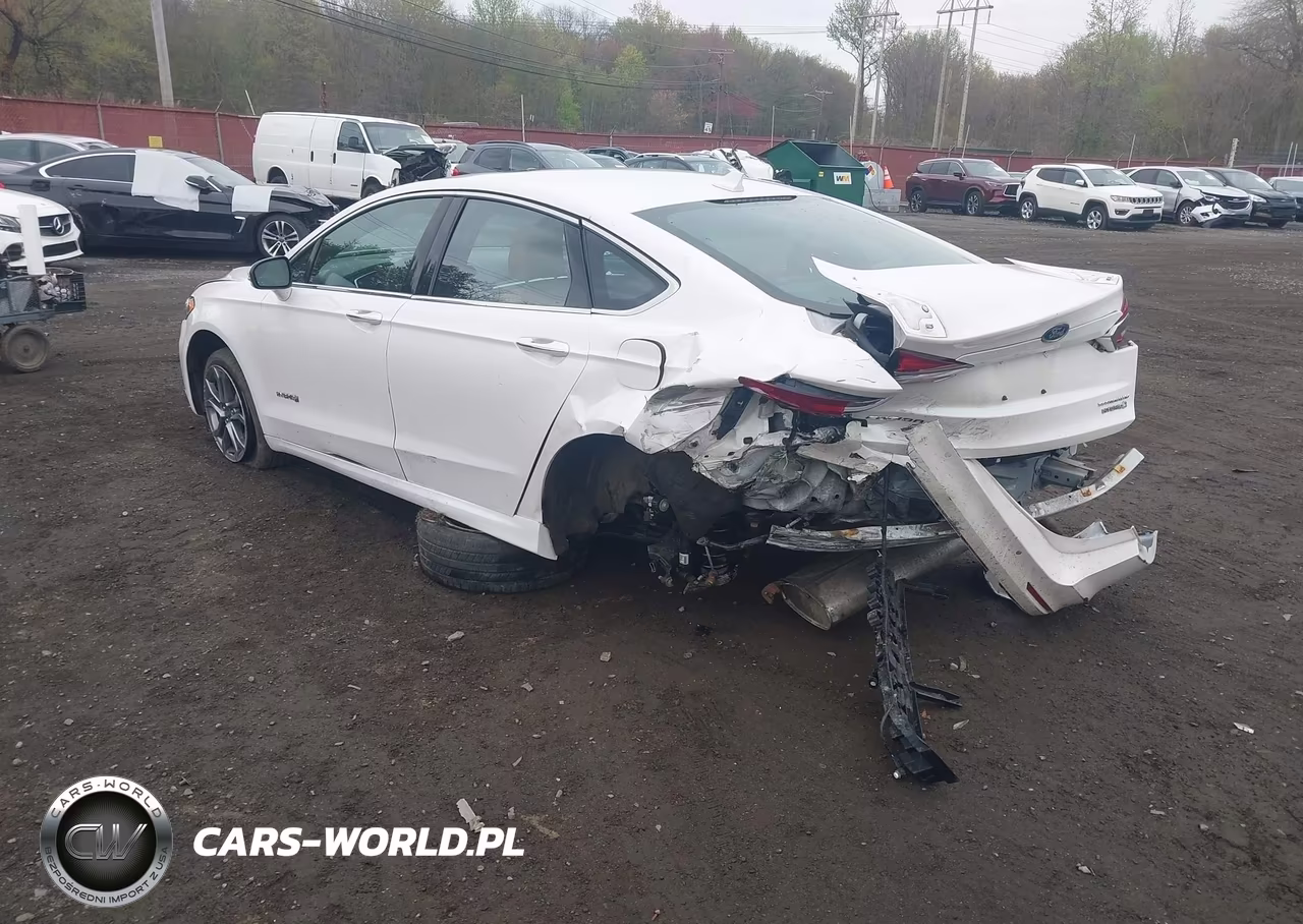 2019 Ford Fusion Hybrid Titanium VIN:3FA6P0RU9KR212786 - 3