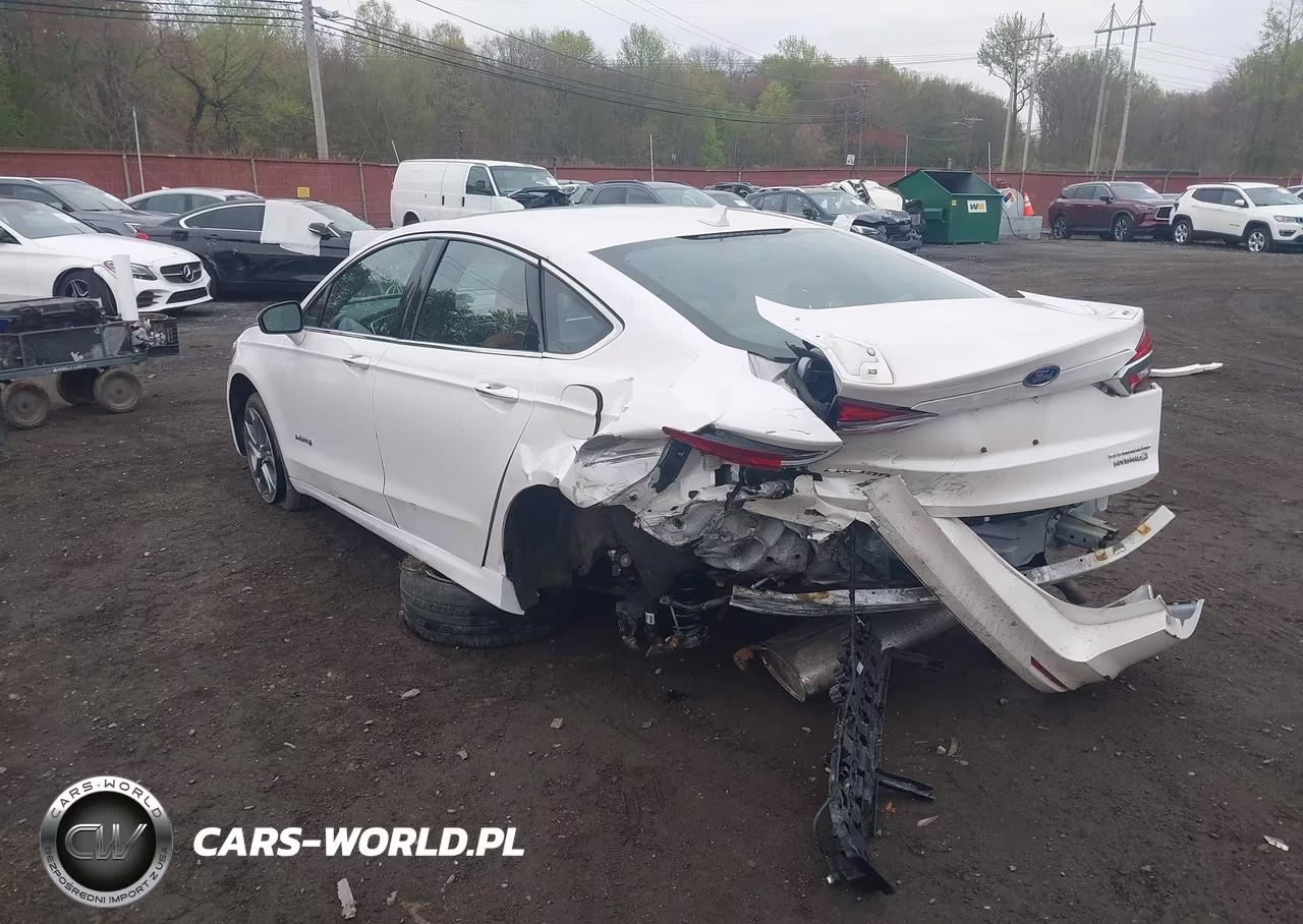 2019 Ford Fusion Hybrid Titanium VIN:3FA6P0RU9KR212786 - 6