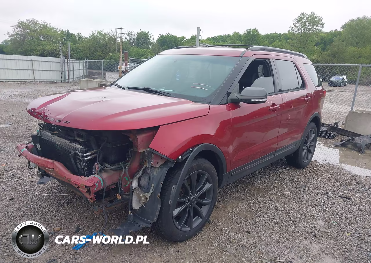 2017 Ford Explorer Xlt VIN:1FM5K8D89HGB09229 - 2