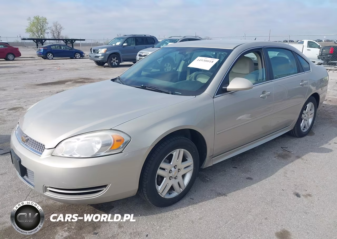 2012 Chevrolet Impala Lt VIN:2G1WB5E3XC1165222 - 2