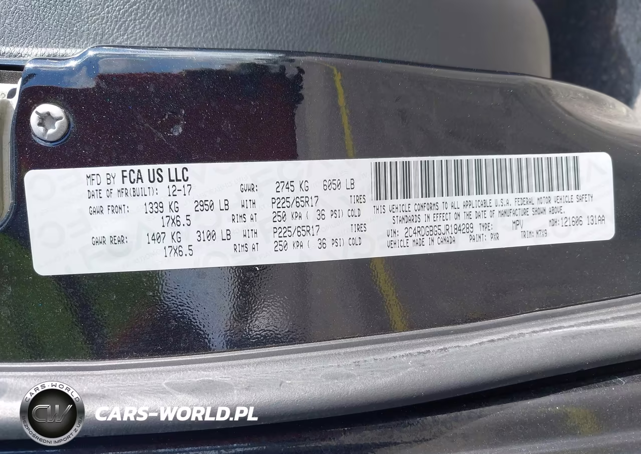 2018 Dodge Grand Caravan Se Plus VIN:2C4RDGBG5JR184289 - 9