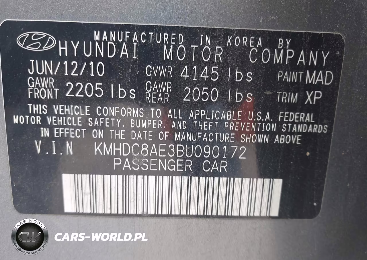 2011 Hyundai Elantra Touring Se VIN:KMHDC8AE3BU090172 - 9