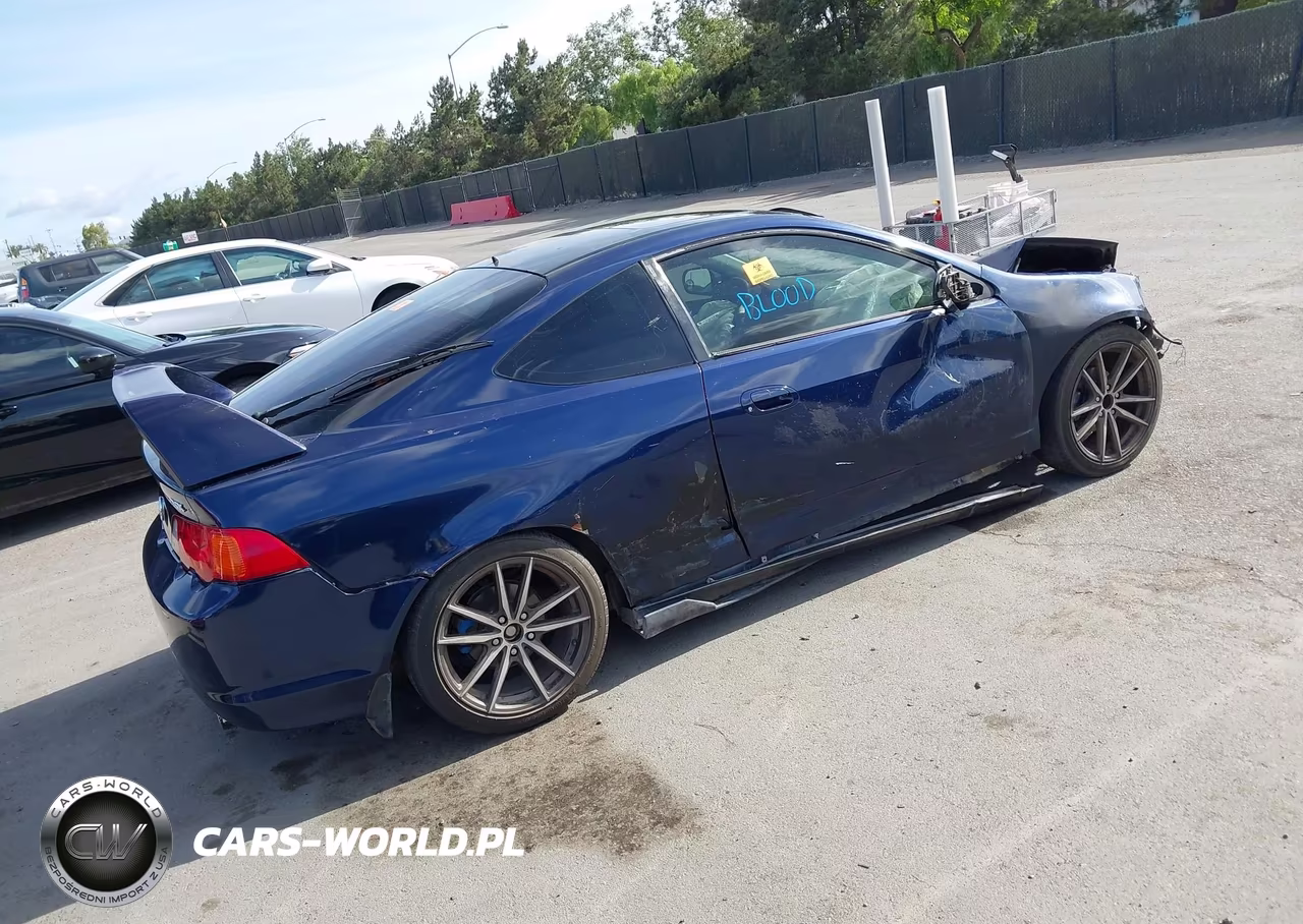 2002 Acura Rsx VIN:JH4DC548X2C021587 - 4