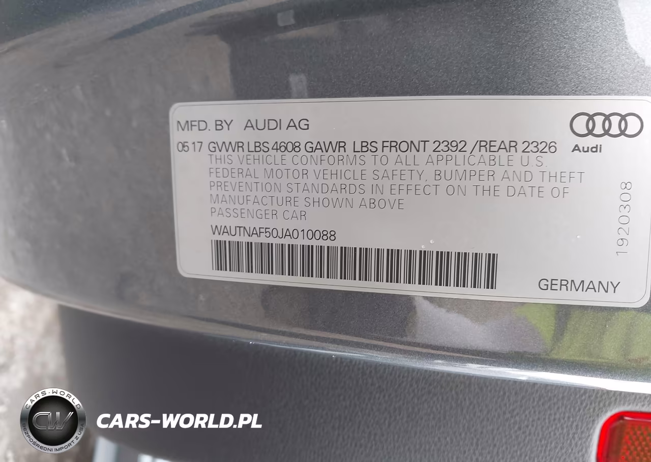 2018 Audi A5 2.0T Premium VIN:WAUTNAF50JA010088 - 9