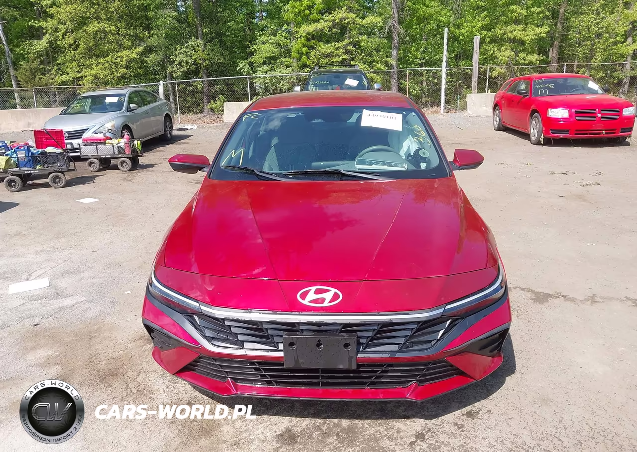 2024 Hyundai Elantra Sel VIN:KMHLM4DG7RU837149 - 12