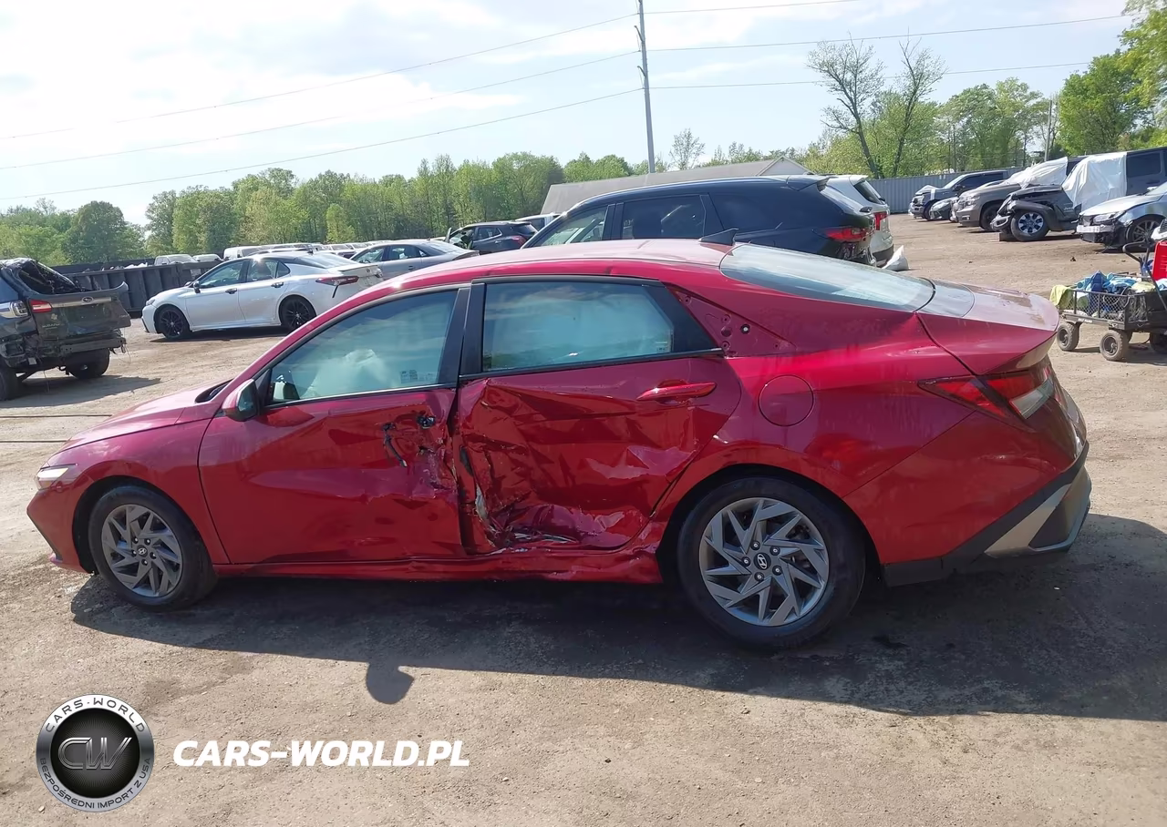 2024 Hyundai Elantra Sel VIN:KMHLM4DG7RU837149 - 14