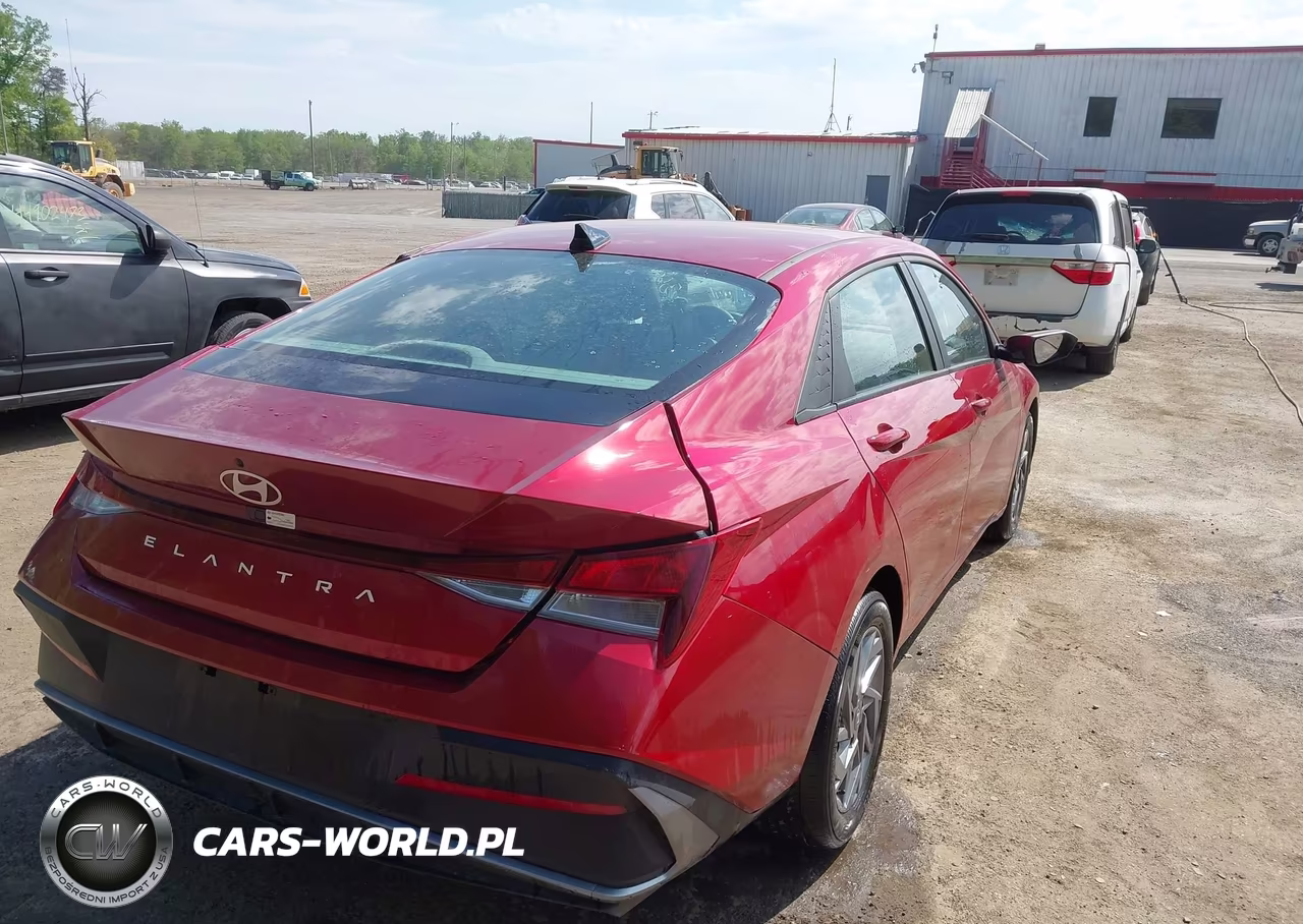 2024 Hyundai Elantra Sel VIN:KMHLM4DG7RU837149 - 4