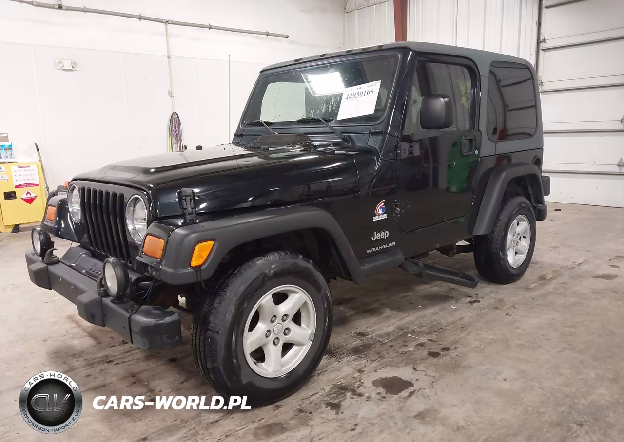 2003 Jeep Wrangler Sport VIN:1J4FA49S63P355036 - 2