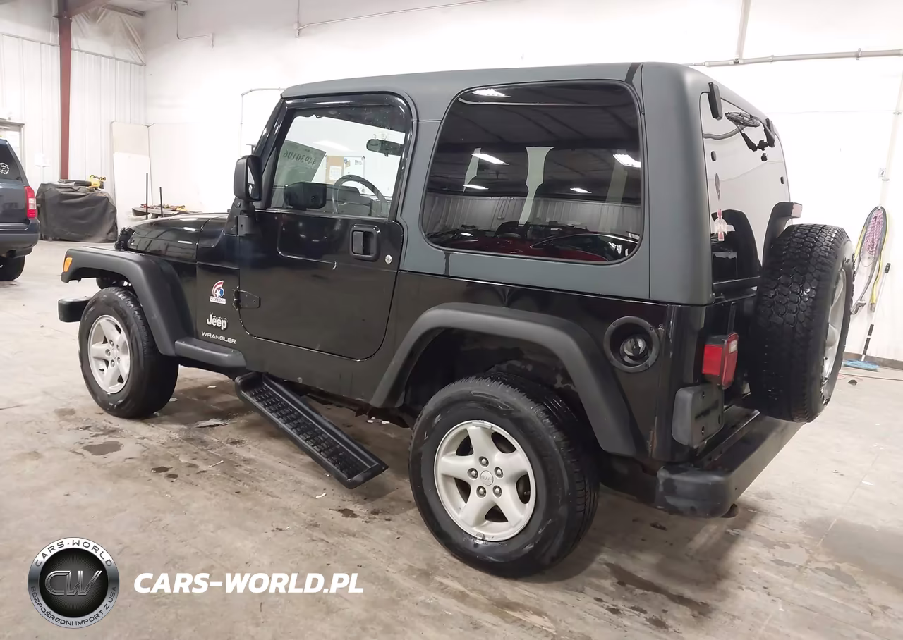 2003 Jeep Wrangler Sport VIN:1J4FA49S63P355036 - 3