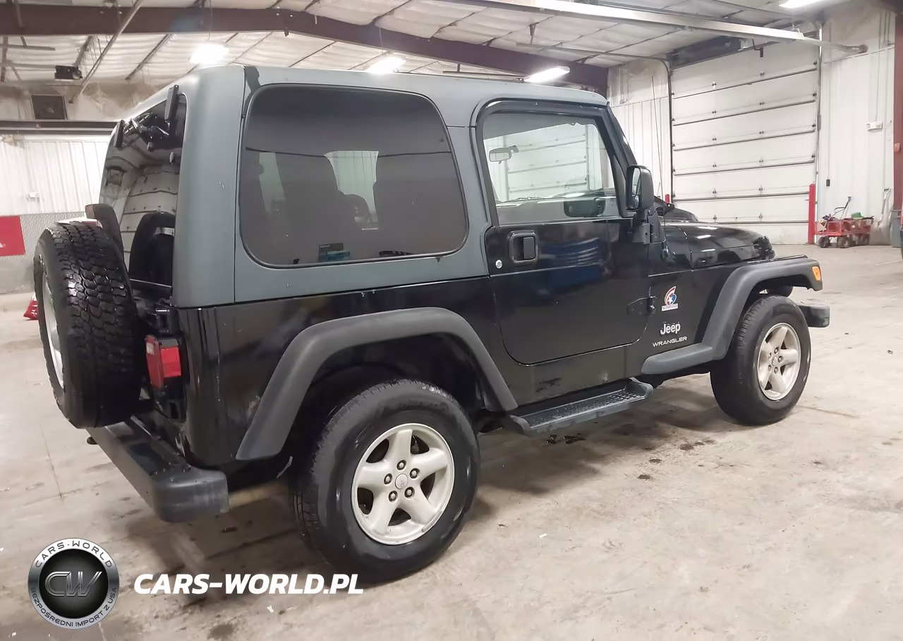 2003 Jeep Wrangler Sport VIN:1J4FA49S63P355036 - 4