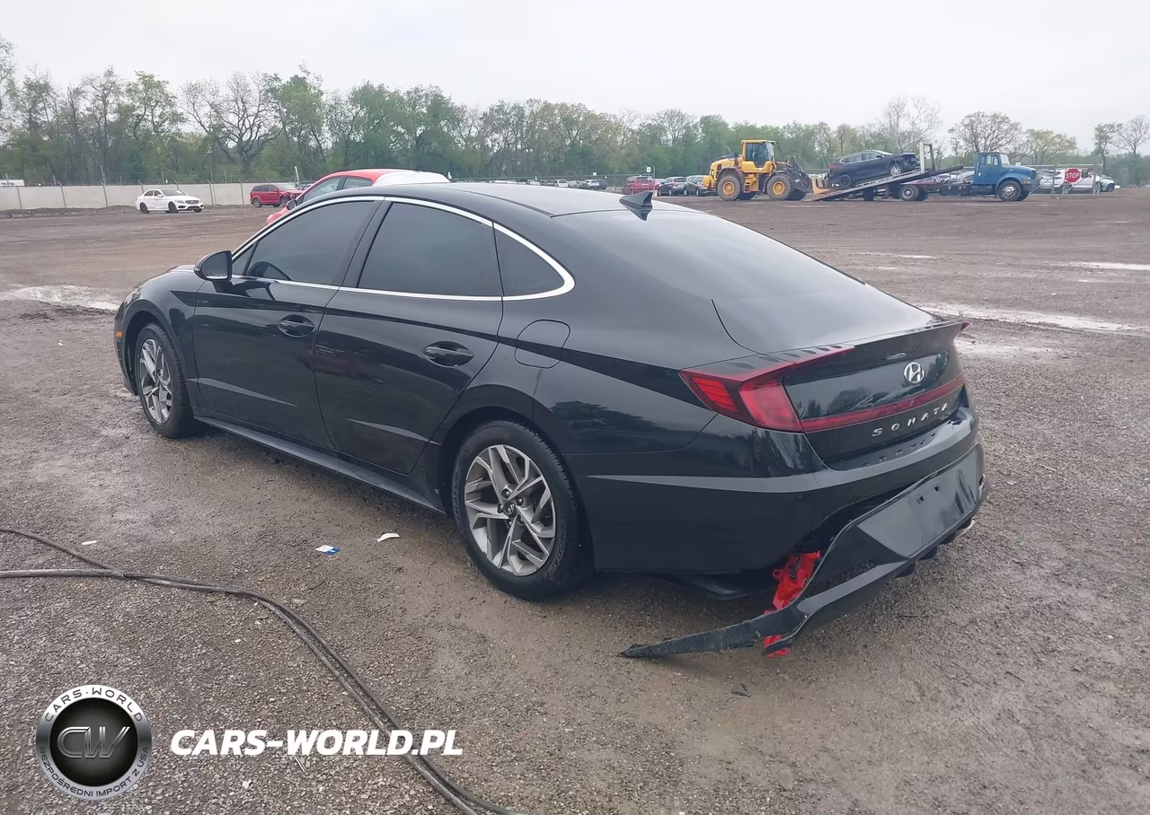 2021 Hyundai Sonata Sel VIN:KMHL64JA7MA151052 - 3