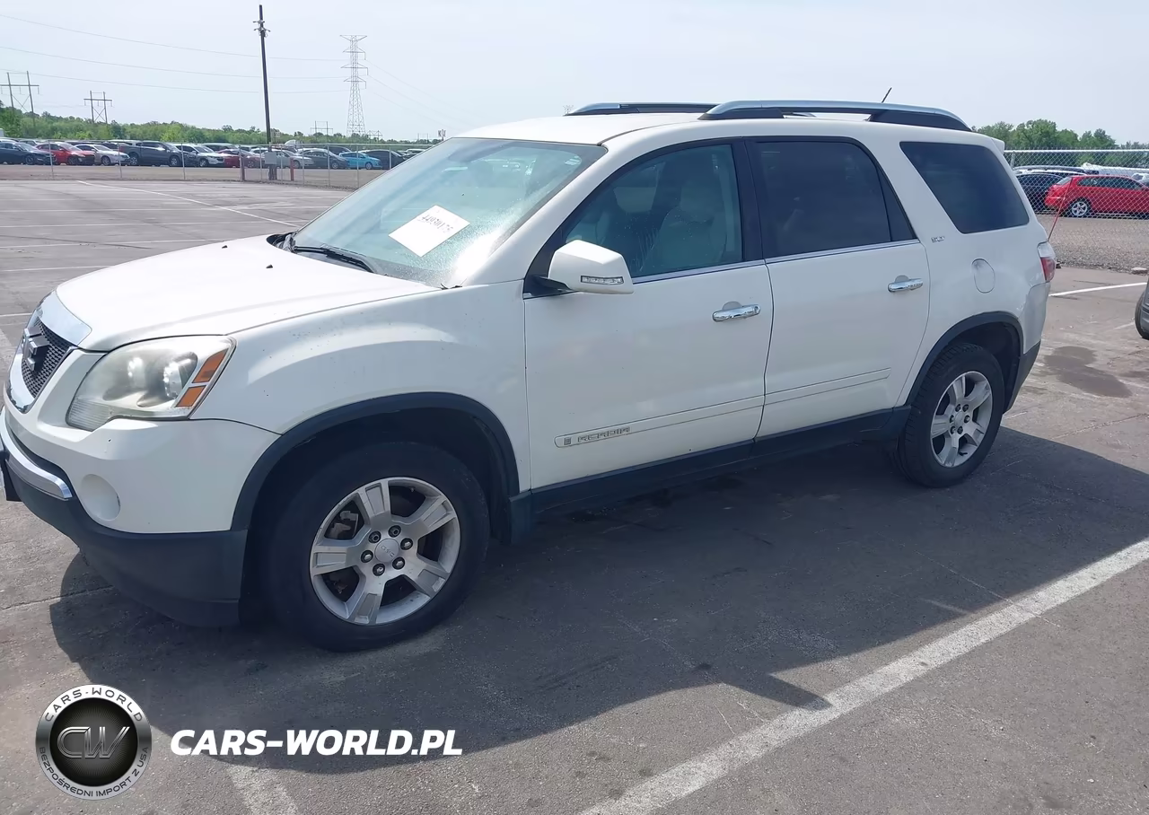 2008 GMC Acadia Slt-1 VIN:1GKER23728J132073 - 2