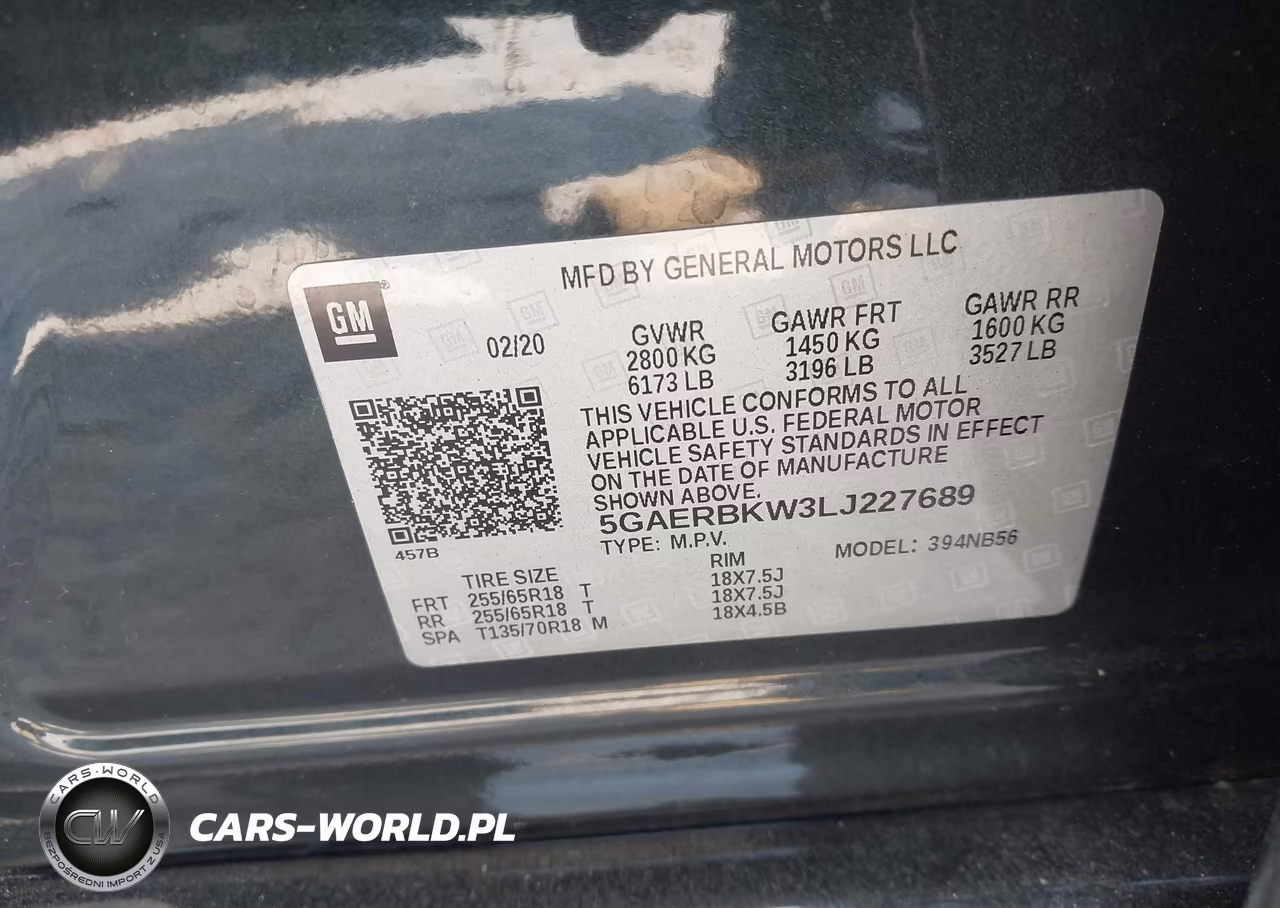 2020 Buick Enclave Fwd Essence VIN:5GAERBKW3LJ227689 - 9
