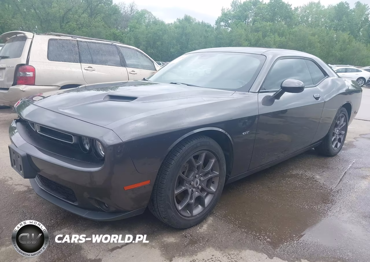 2018 Dodge Challenger Gt Awd VIN:2C3CDZGGXJH256835 - 2