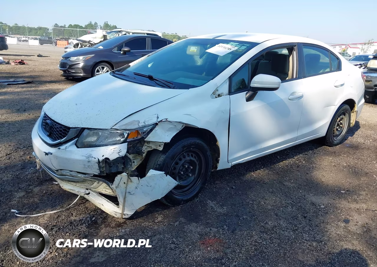 2015 Honda Civic Lx VIN:2HGFB2F56FH545998 - 2