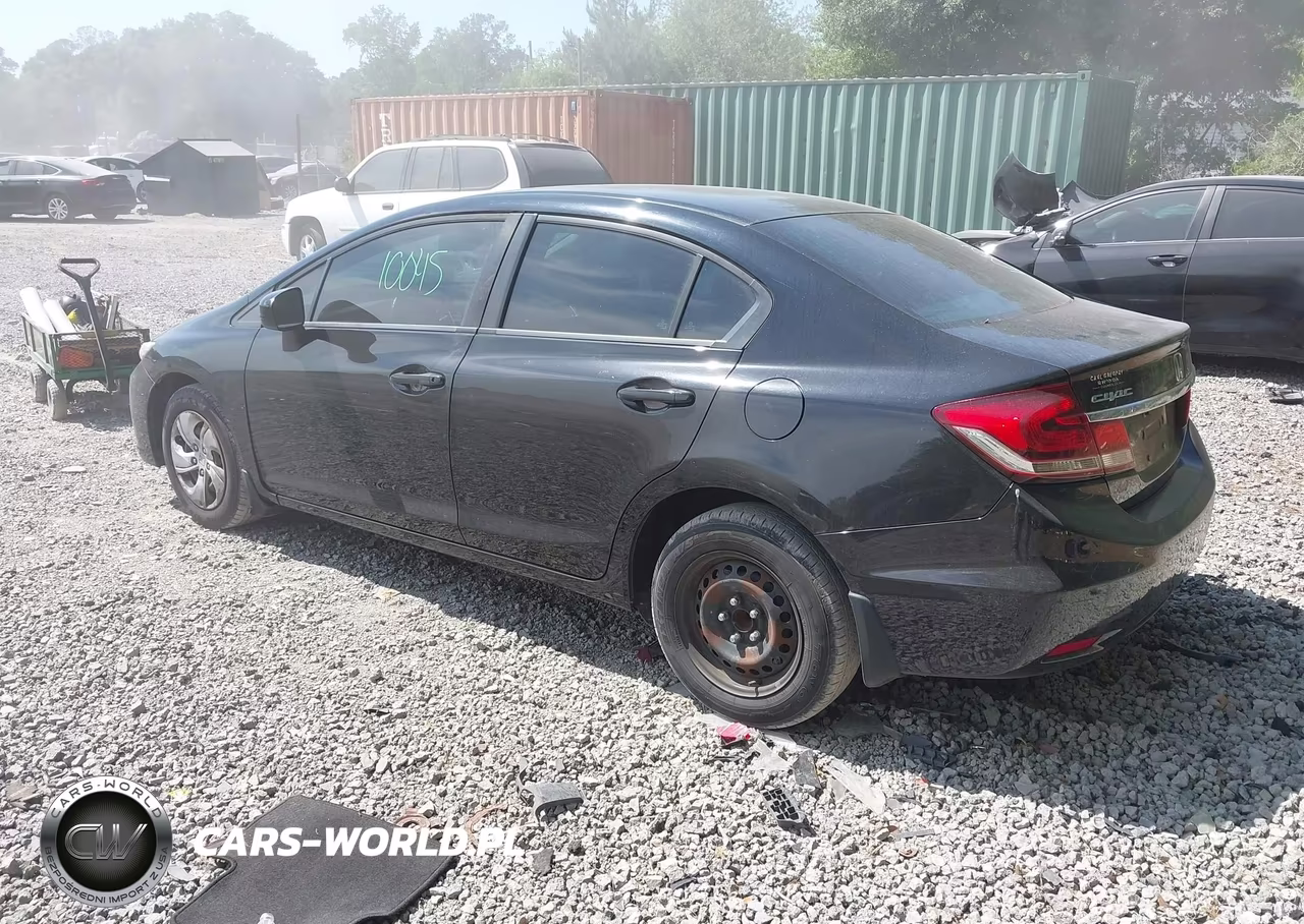 2015 Honda Civic Lx VIN:19XFB2F52FE115265 - 3
