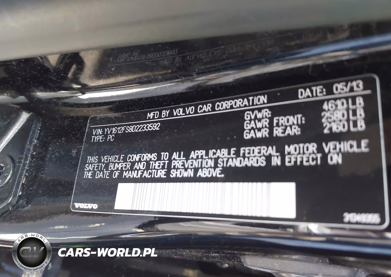 2013 Volvo S60 T5 VIN:YV1612FS8D2233592 - 9