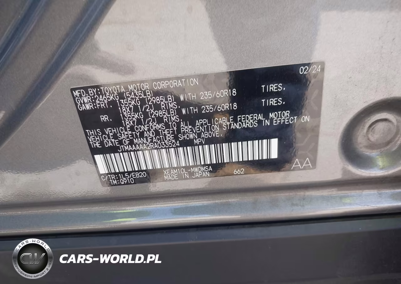 2024 Toyota Bz4X Xle VIN:JTMAAAAA2RA033524 - 9