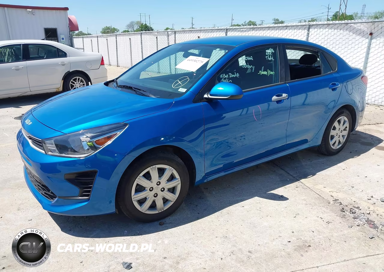2022 Kia Rio S VIN:3KPA24AD3NE478547 - 2