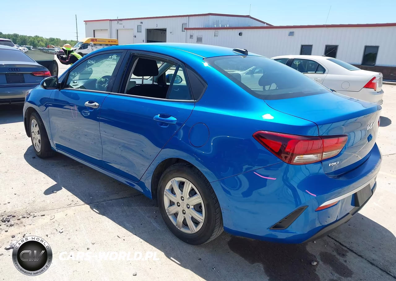 2022 Kia Rio S VIN:3KPA24AD3NE478547 - 3