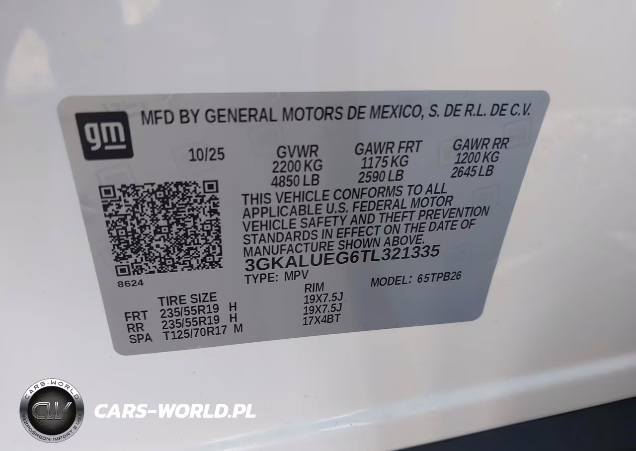 2026 GMC Terrain Awd Elevation VIN:3GKALUEG6TL321335 - 9
