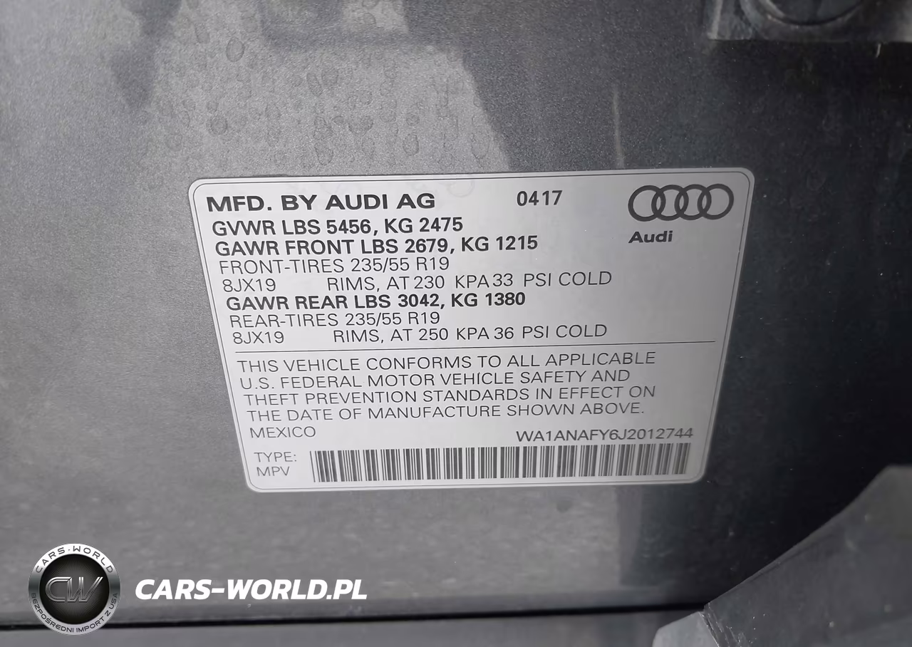 2018 Audi Q5 2.0T Premium-2.0T Tech Premium VIN:WA1ANAFY6J2012744 - 9