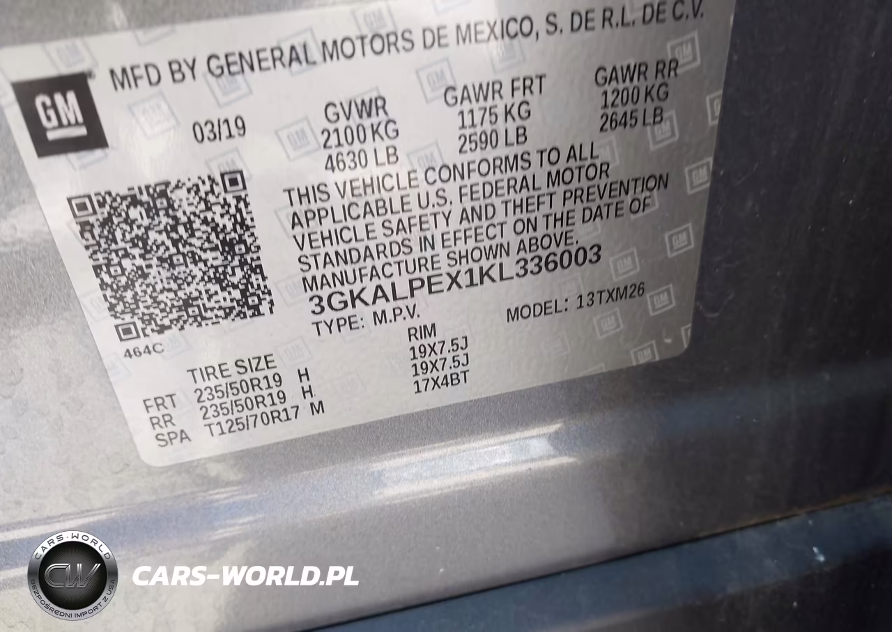 2019 GMC Terrain Slt VIN:3GKALPEX1KL336003 - 9